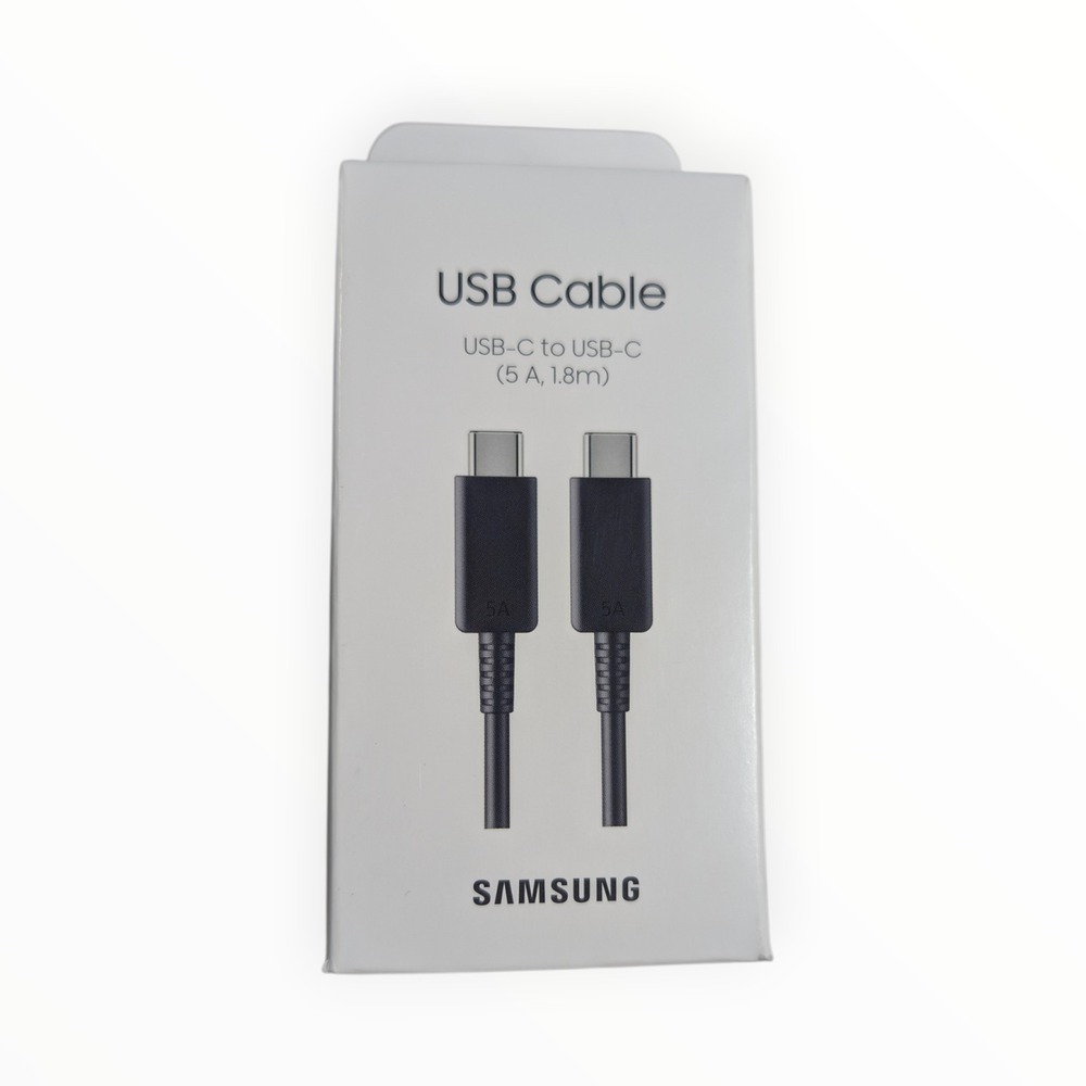 Aa2-O Samsung USB-C to USB-C Cable‎ 1.8m/5.9ft 5A Type C - Black